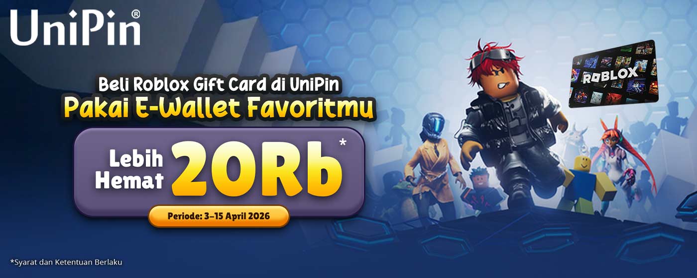 Main Roblox Lebih Puas! Top Up di UniPin Bisa Hemat 20Ribu!